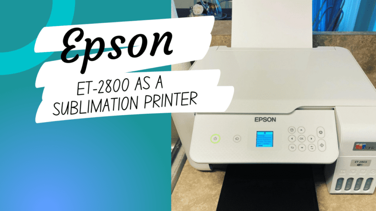 Epson EcoTank 2800/2803 Review: Is it a Sublimation Printer?